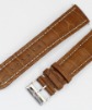 Cinturino Breitling originale in coccodrillo marrone 22mm con fibbia - Nuovo